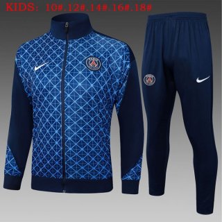 Enfant Survetement PSG 2025-26 Bleu 5 Enfant Survetement PSG 2025-26 Bleu 5