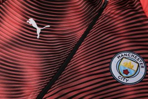 Survetement Manchester City 2019-20 Rouge Noir