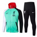 Sweat Shirt Capuche Liverpool 2020-21 Vert Noir