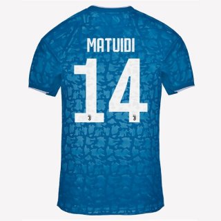 Maillot Juventus NO.14 Matuidi 3ª 2019-20 Bleu