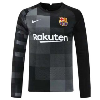 Thailande Maillot Barcelone Gardien ML 2021-22 Noir Thailande Maillot Barcelone Gardien ML 2021-22 Noir