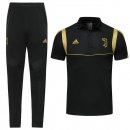 Polo Conjunto Complet Juventus 2019-20 Noir Jaune