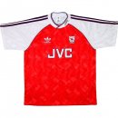Maillot Arsenal 1ª Retro 1990 1992 Rouge