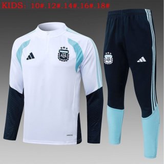 Enfant Sweatshirt Argentine 2026-27 Blanc