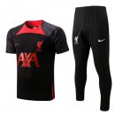 Maillot Liverpool Ensemble Complet 2022-23 Noir