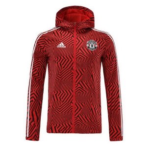 Coupe Vent Manchester United 2021-22 Rouge Blanc