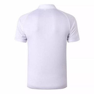 Polo Real Madrid 2020-21 Blanc Rouge