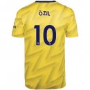 Maillot Arsenal NO.10 Ozil 2ª 2019-20 Jaune