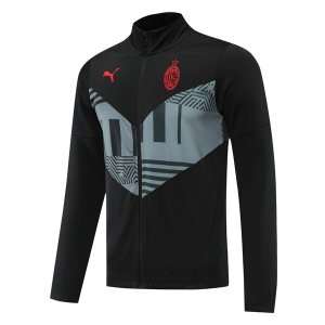 Survetement AC Milan 2022-23 Noir Gris