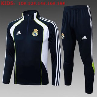 Enfant Sweatshirt Real Madrid 2025-26 Bleu 4 Enfant Sweatshirt Real Madrid 2025-26 Bleu 4