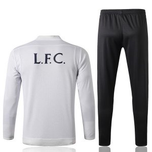 Survetement Liverpool 2019-20 Blanc Noir