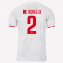 Maillot Juventus NO.2 Sciglio 2ª 2019-20 Gris Blanc