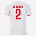 Maillot Juventus NO.2 Sciglio 2ª 2019-20 Gris Blanc