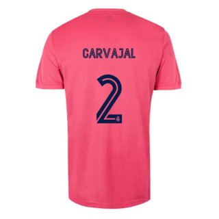 Maillot Real Madrid 2ª NO.2 Carvajal 2020-21 Rose