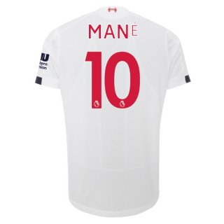 Maillot Liverpool NO.10 Mane 2ª 2019-20 Blanc