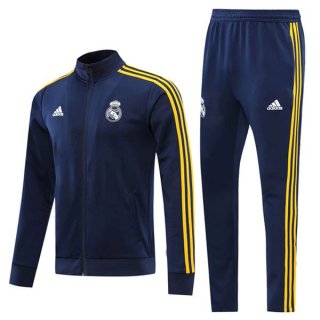 Survetement Real Madrid 2021-22 Bleu Jaune