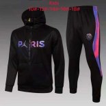 Enfant Sweat Shirt Capuche Paris Saint Germain 2022 Noir Rose 2