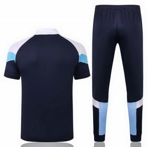 Polo Marseille Conjunto Complet 2020-21 Blanc Bleu