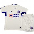 Maillot Cruz Bleu 2ª Enfant 2019-20 Blanc