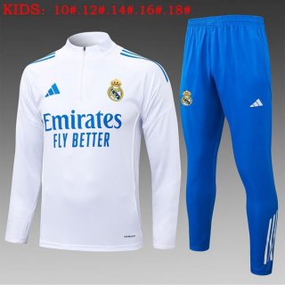 Enfant Sweatshirt Real Madrid 2025-26 Blanc 5 Enfant Sweatshirt Real Madrid 2025-26 Blanc 5