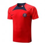 Maillot Entrenamien PSG 2022-23 Rouge