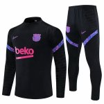 Survetement Barcelone 2021-22 Noir Purpura Survetement Barcelone 2021-22 Noir Purpura