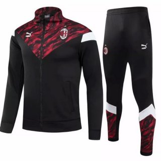 Survetement AC Milan 2021-22 Noir Rouge