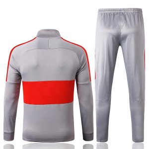 Survetement Atletico Madrid 2019-20 Gris Rouge