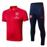 Polo Conjunto Complet Arsenal 2019-20 Rouge Bleu