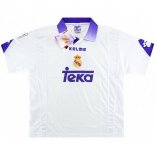 Thailande Maillot Real Madrid 1ª Retro 1997 1998 Blanc