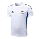 Maillot Entrainement Manchester United 2025-26 Blanc 3