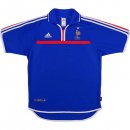 Thailande Maillot France 1ª Retro 2000 Bleu