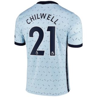 Maillot Chelsea NO.21 Chilwell 2ª 2020-21 Bleu