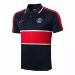 Polo Paris Saint Germain 2020-21 Noir Rouge Blanc