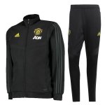 Survetement Enfant Manchester United 2019-20 Noir Jaune Survetement Enfant Manchester United 2019-20 Noir Jaune