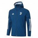 Coupe Vent Juventus 2020-21 Bleu