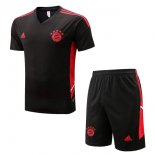 Maillot Entrainement Bayern Munich Ensemble Complet 2022-23 Noir