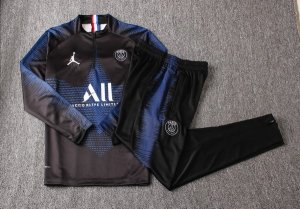 Survetement Paris Saint Germain 2019-20 Noir Bleu Blanc