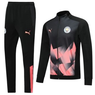 Survetement Manchester City 2019-20 Noir Rose