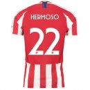 Thailande Maillot Atletico Madrid NO.22 Hermoso 2019-20 Rouge