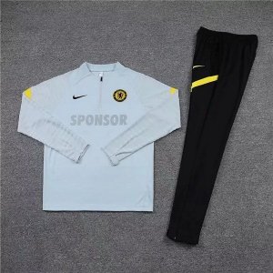 Survetement Chelsea 2021-22 Gris Jaune Noir