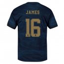 Maillot Real Madrid NO.16 James 2ª 2019-20 Bleu