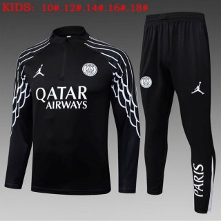 Enfant Sweatshirt PSG 2025-26 Noir 7 Enfant Sweatshirt PSG 2025-26 Noir 7