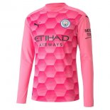 Thailande Maillot Manchester City 3ª ML Gardien 2020-21 Rose