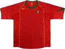 Thailande Maillot Portugal 1ª Retro 2004 Rouge