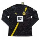 Thailande Maillot Borussia Dortmund 2ª ML 2020-21 Noir