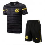 Maillot Entrainement Borussia Dortmund Ensemble Complet 2022-23 Gris