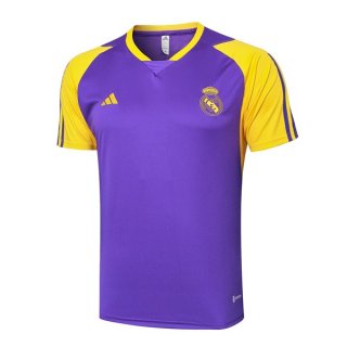 Maillot Entrainement Real Madrid 2024-25 Purpura Jaune Maillot Entrainement Real Madrid 2024-25 Purpura Jaune