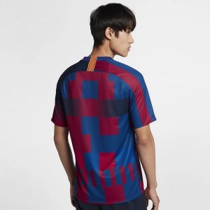 Thailande Maillot Barcelone 20th Bleu Rouge