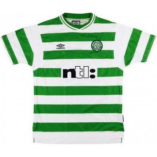 Maillot Celtic 1ª Retro 1999 2001 Vert